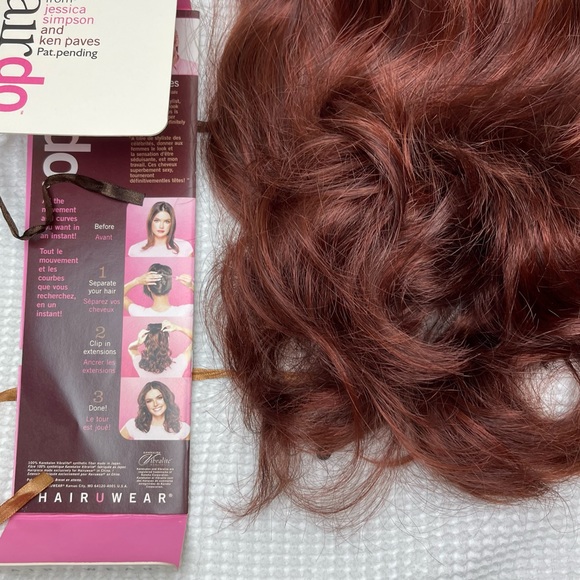 JESSICA SIMPSON HAIRDO Salon 18’ Clip In Wavy Extensions - Picture 6 of 7